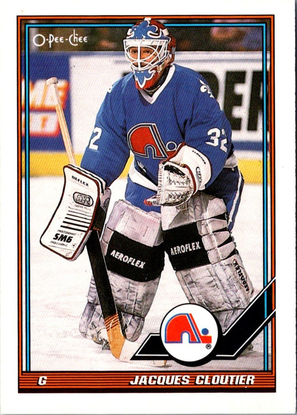 1991 O-Pee-Chee Jacques Cloutier #286