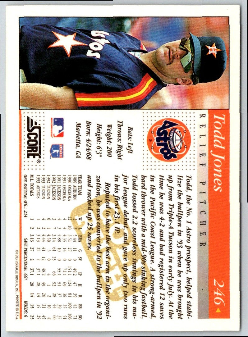 1994 Score Todd Jones