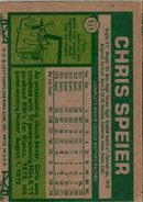 1977 Topps Chris Speier