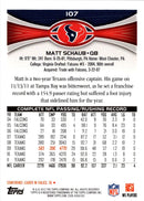 2012 Topps Matt Schaub