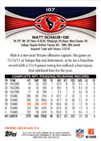 2012 Topps Matt Schaub #107