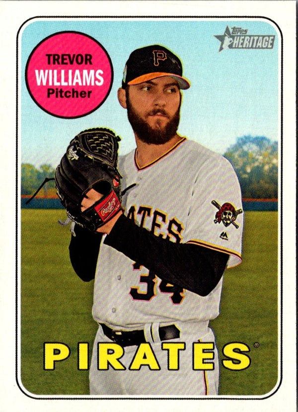 2018 Topps Heritage Trevor Williams #557