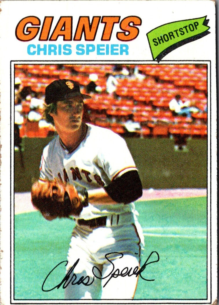 1977 Topps Chris Speier