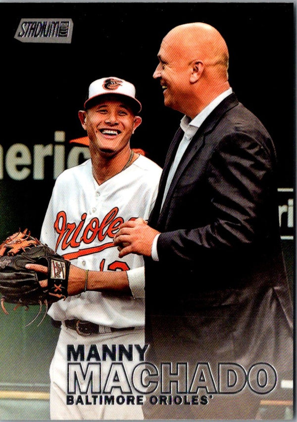 2016 Stadium Club Manny Machado #290