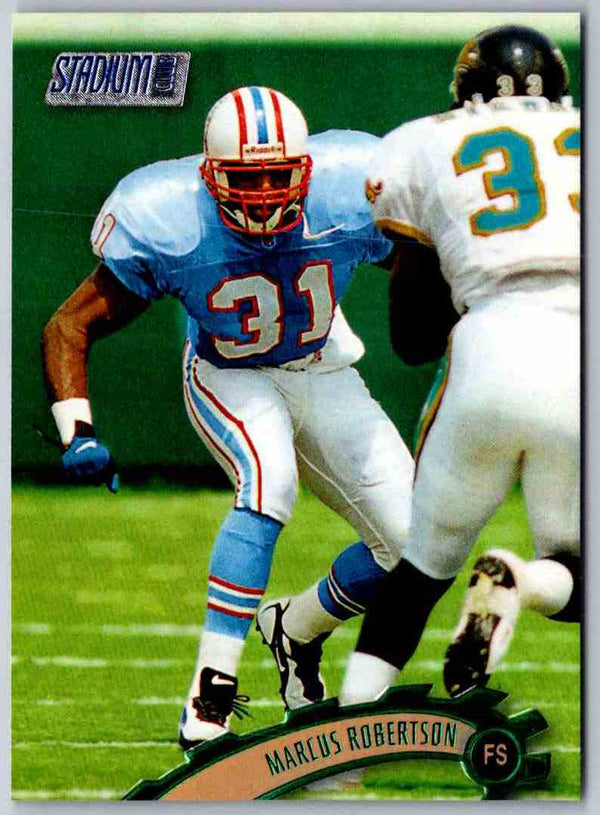 1997 Topps Stadium Club Football Marcus Robertson #213