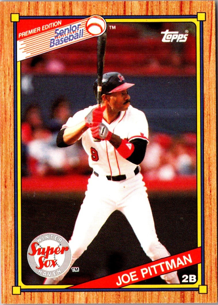 1989 Topps Senior League Joe Pittman