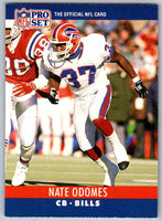1990 Pro Set Nate Odomes #43