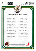 1997 Score Dallas Stars Sheet Mike Modano #92