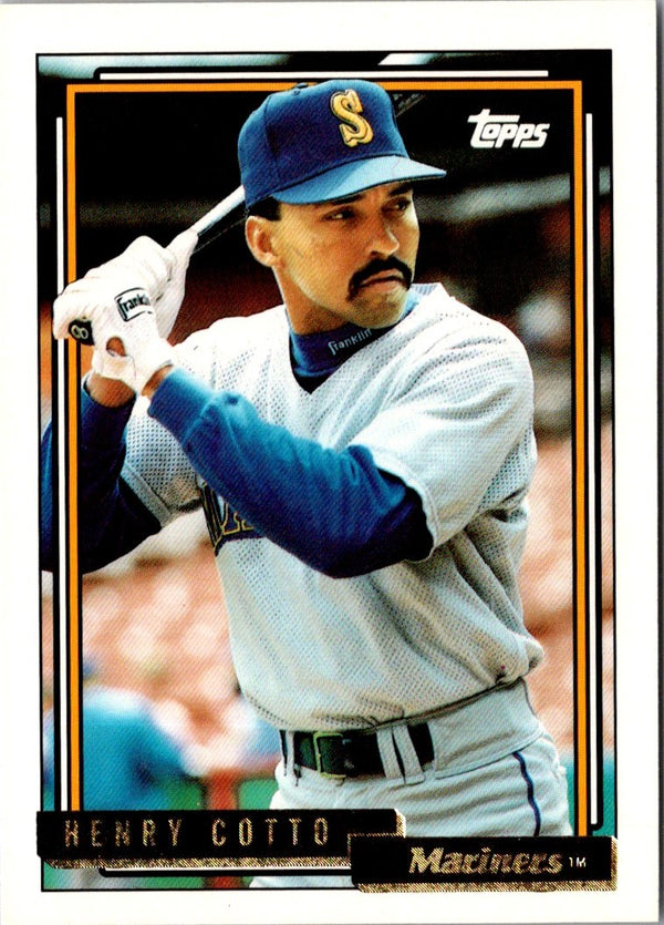 1992 Topps Henry Cotto #311