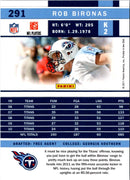 2011 Score Rob Bironas