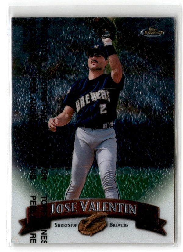 1998 Finest Jose Valentin #243