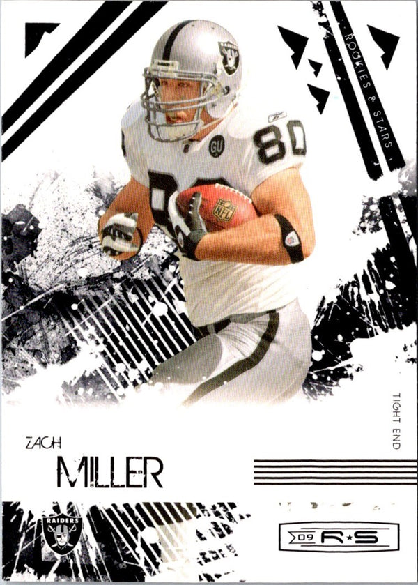 2009 Donruss Rookies & Stars Zach Miller #72