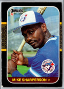 1987 Donruss Opening Day Mike Sharperson