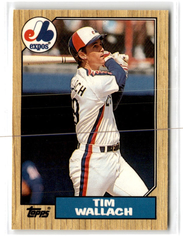 1987 Topps Tiffany Tim Wallach #55