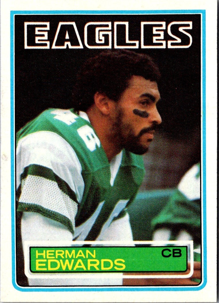 1983 Topps Herman Edwards