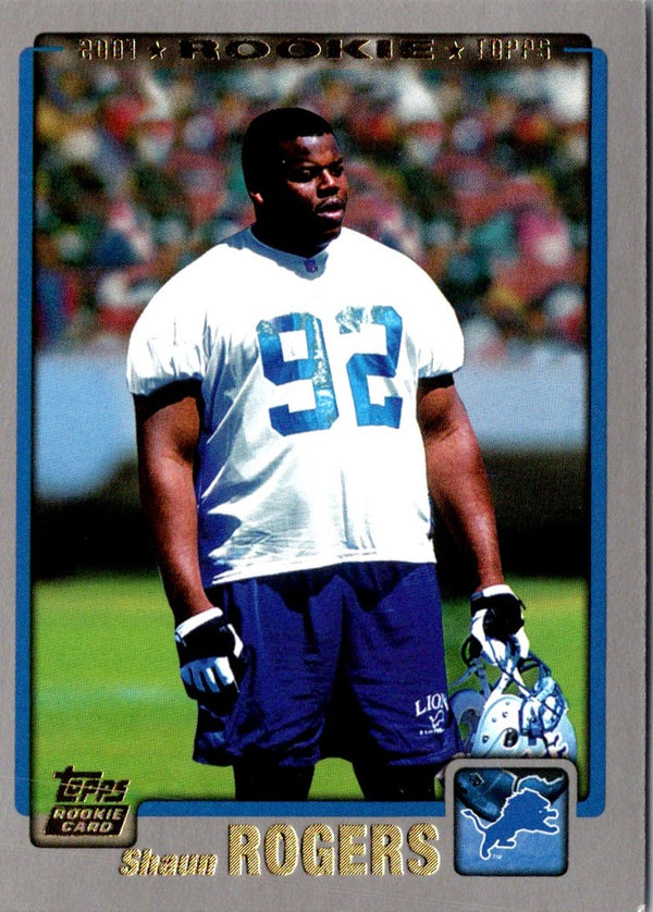 2001 Topps Shaun Rogers #377 Rookie