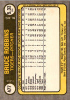 1981 Fleer Bruce Robbins #477