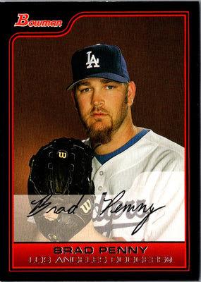 2006 Bowman Gold Brad Penny #191
