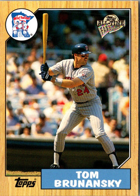 2004 Topps All-Time Fan Favorites Tom Brunansky #145
