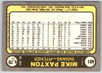 1981 Fleer Mike Paxton #401