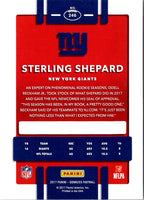2017 Donruss Sterling Shepard #246