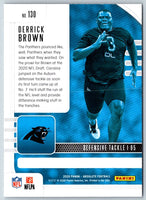2020 Panini Absolute Derrick Brown #130 Rookie