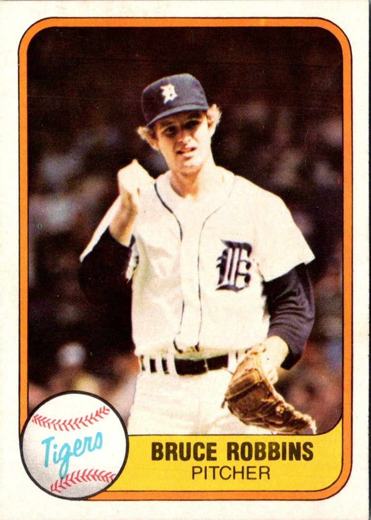 1981 Fleer Bruce Robbins