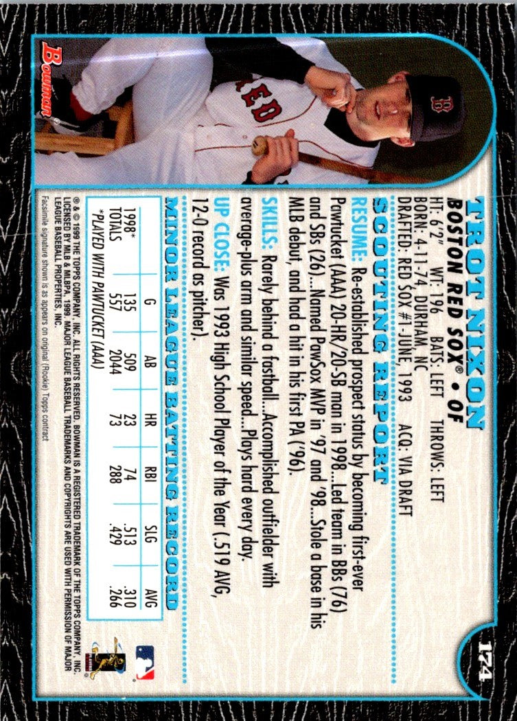 1999 Bowman Trot Nixon