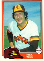 1981 O-Pee-Chee Rick Wise #274