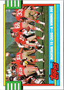 1990 Topps Joe Montana/Roger Craig