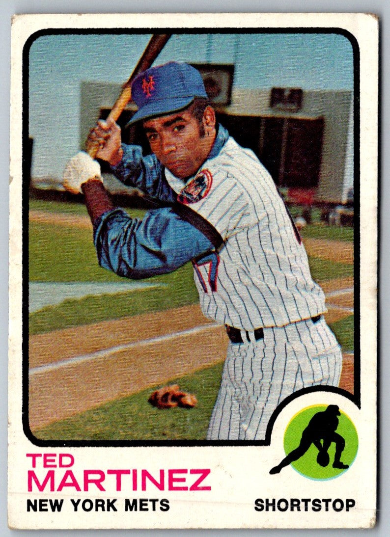 1973 O-Pee-Chee Ted Martinez