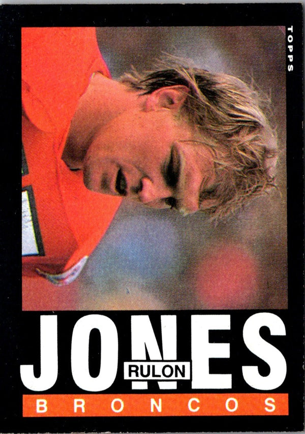 1985 Topps Rulon Jones #243