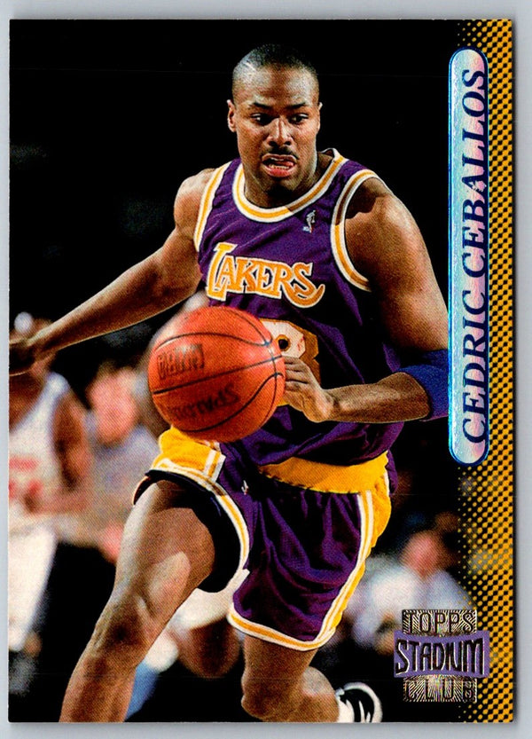 1996 Stadium Club Cedric Ceballos #27