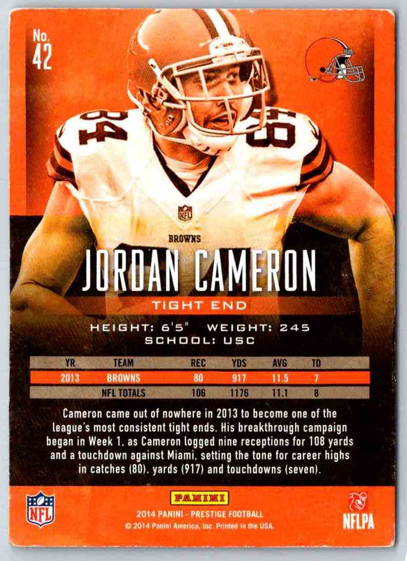 2014 Prestige Jordan Cameron