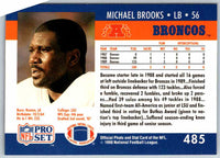 1990 Proset Michael Brooks #485