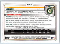 2020 Bowman Chrome Prospects Gus Varland #BCP-38