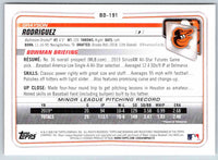 2020 Bowman Grayson Rodriguez #BD-191