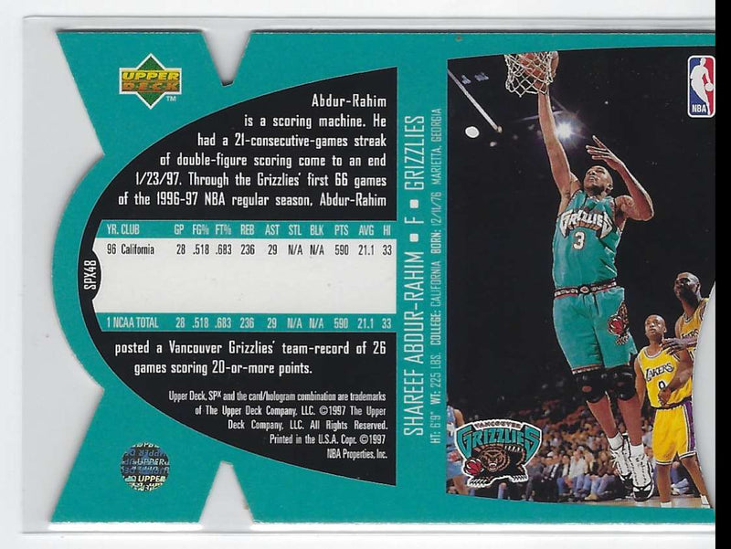 1994 Upper Deck SPX Sharif Abdul Rahim #