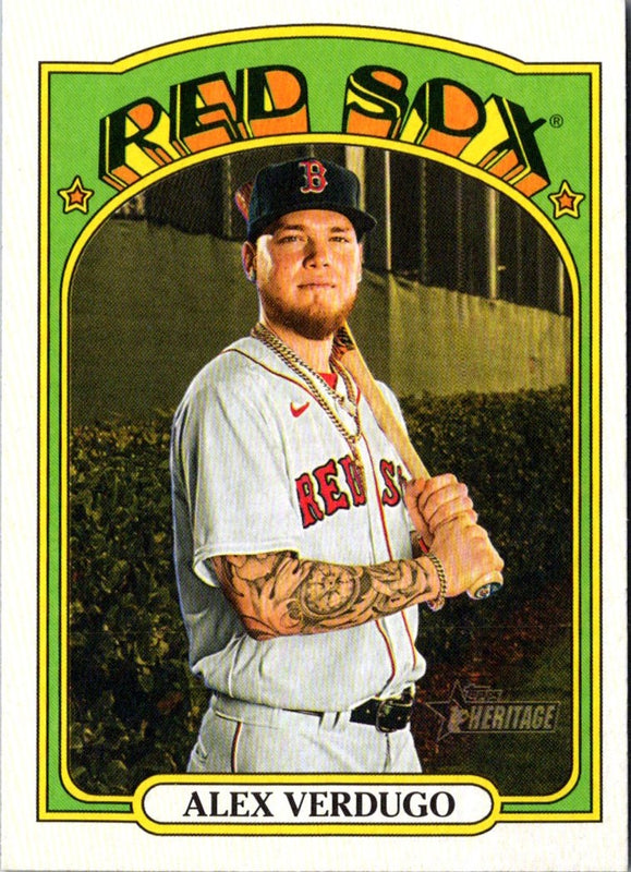 2021 Topps Heritage Alex Verdugo #285