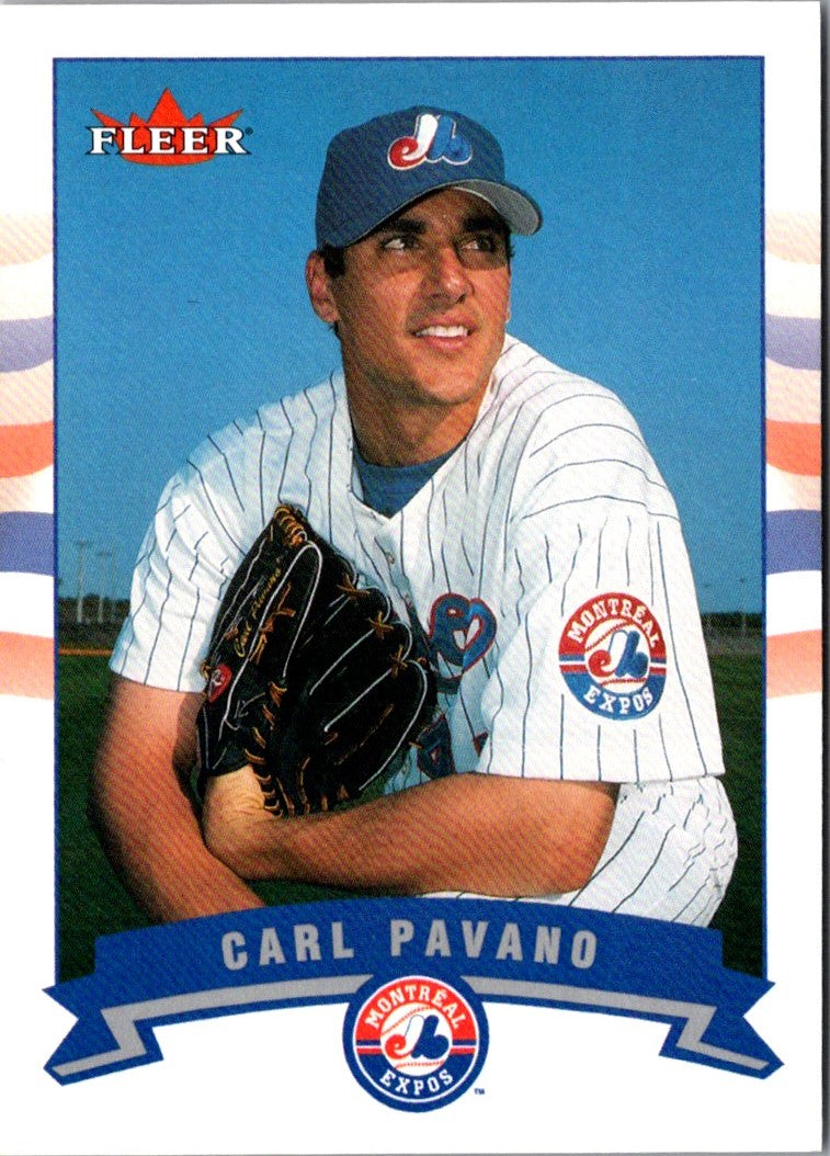 2002 Fleer Carl Pavano