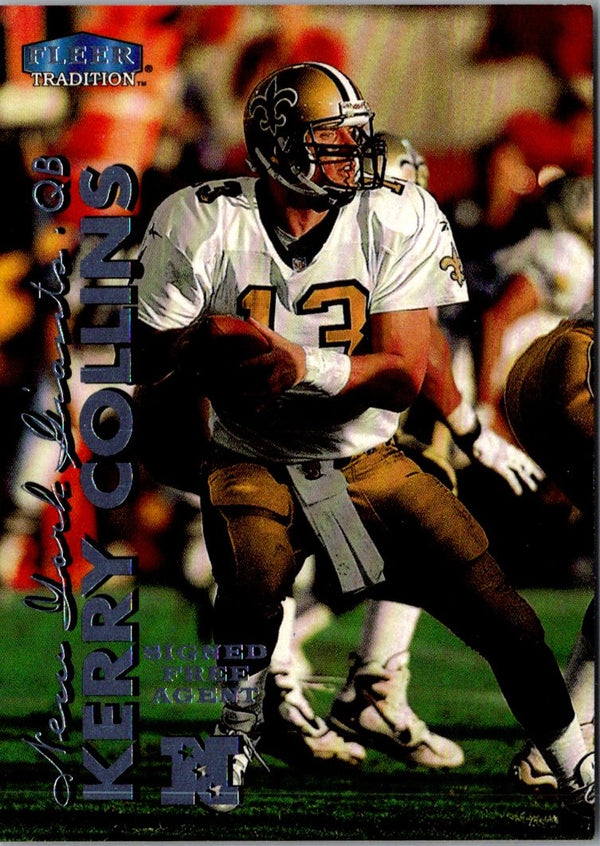 1999 Fleer Tradition Kerry Collins #10