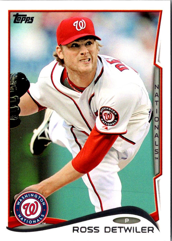 2014 Topps Ross Detwiler #245