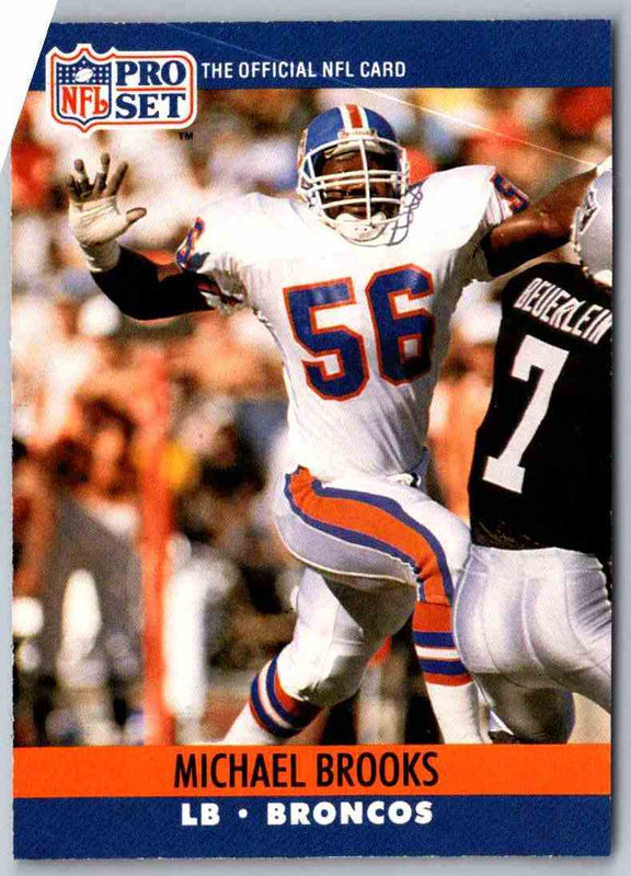 1990 Proset Michael Brooks #485