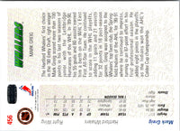 1991 Upper Deck Mark Greig #456
