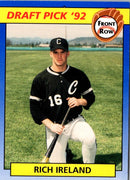 1992 Front Row Draft Picks Rich Ireland