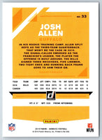 2019 Donruss Josh Allen #33