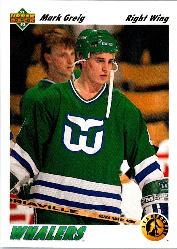 1991 Upper Deck Mark Greig