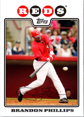 2008 Topps Brandon Phillips #255