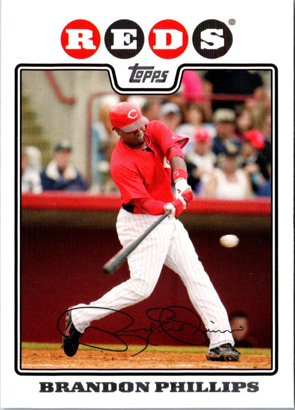 2008 Topps Brandon Phillips #255