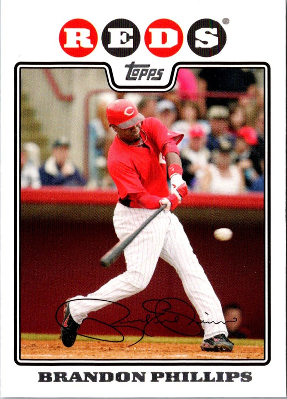 2008 Topps Brandon Phillips #255